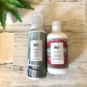 R+Co Television Conditioner and Mousse Pomade